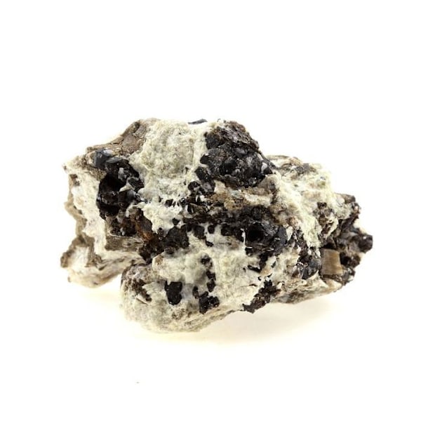 Stenar och mineraler. Dravite. 755,8 ct. Gipsbrott, Arignac, Ariège, Frankrike. Sällsynt.