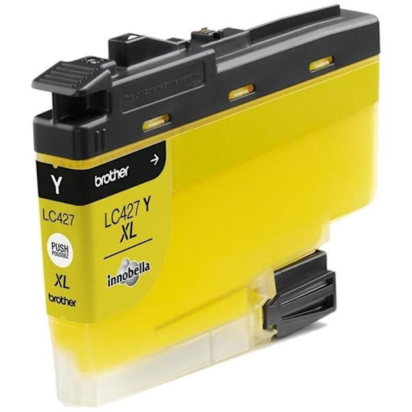 Bläckpatron LC427XLY - BROTHER - Gul - 5000 sidor - För Brother MFC-J6955DW, MFC-J6957DW, MFC-J5955DW och HL-J6010DW