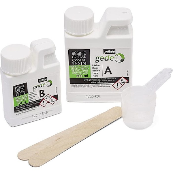 Kit af bio krystharpiks - 300 ml - Transparent - Unisex - Voksen Transparent