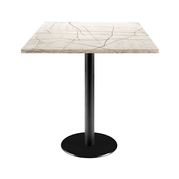 Bord 70 x 70 cm - Rome maia marmor model Beige