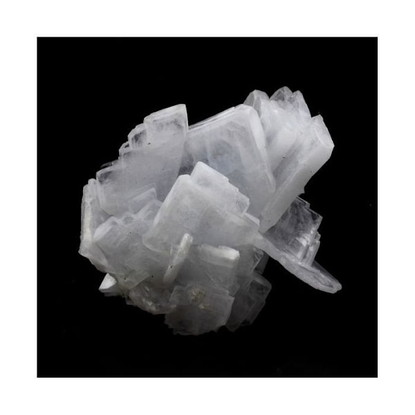 Sten og mineraler. Baryt. 138,5 ct. La Mure, Isère, Frankrig..