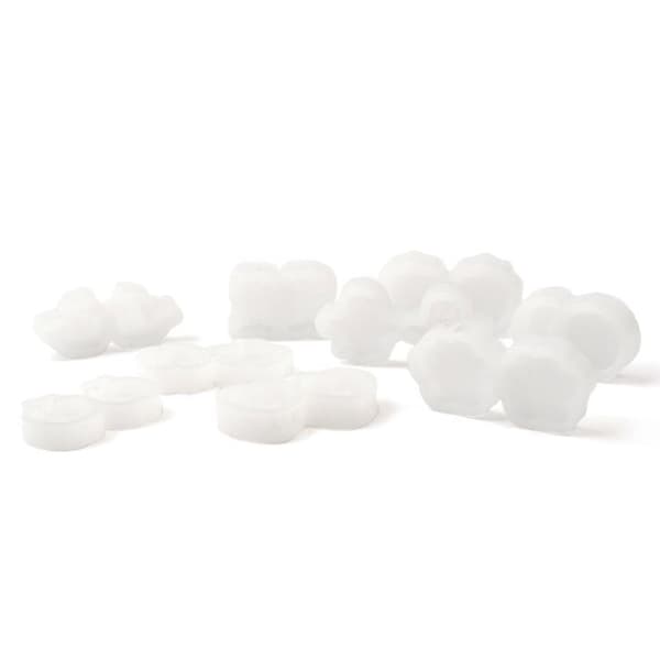 5 mini formar för smycken Flerfärgad
