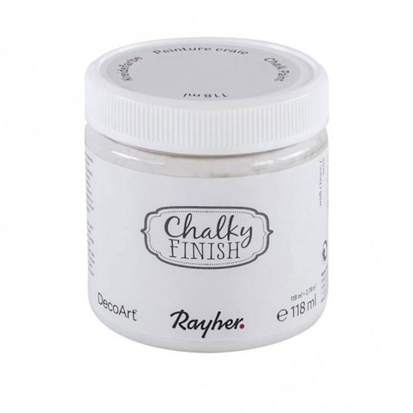 Chalky Finish chalk paint 354 ml - vit Vit