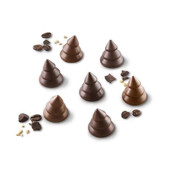 Chokoladeform - SILIKOMART - Juletræ - Silikone - 15 Cytter - Ovns-kompatibel