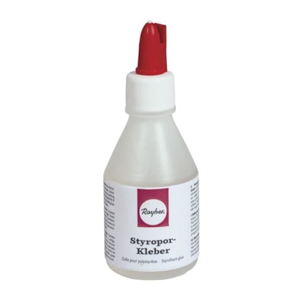 Lim til polystyren, spatelslutter/liner 90g, flaske 100ml - {farve}