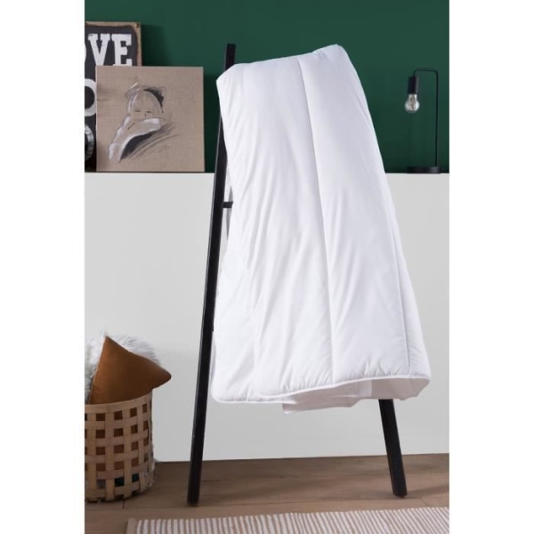 Dyne 240x260 cm DODO ALOE - Tempereret - 300G/m² - Dyne til 2 personer - Blød og behagelig - Hvid Vit