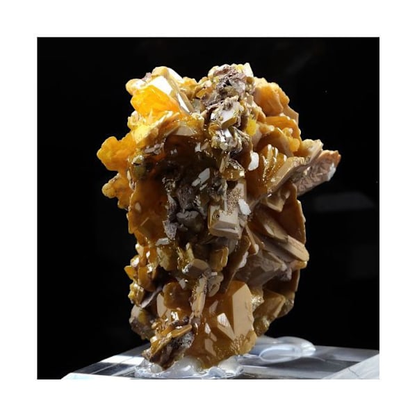 Stenar och mineraler. Wulfenit. 898,0 ct. Sierra Mojina, Chihuahua, Mexiko.