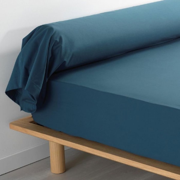 Tyynyliina - Percale - Sininen - 85x185 cm - Pehmeä tuntuma - OEKO-TEX Blå
