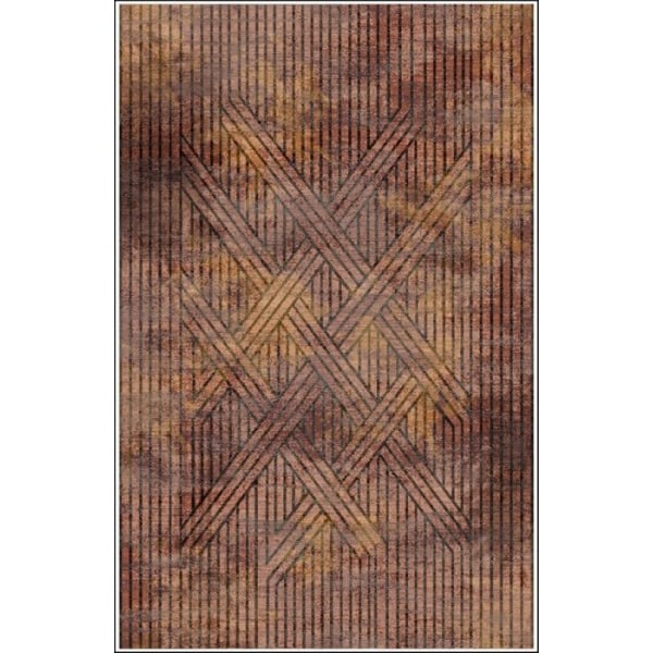 Matto - FISUN - Oranssi - 80x150 cm - Liukumaton - Konepestävä - Moderni Orange
