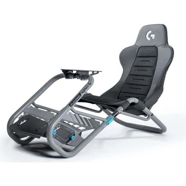 Simulaatioistuin - PLAYSEAT - Trophy x Logitech G Edition - harmaa/musta Grå och svart