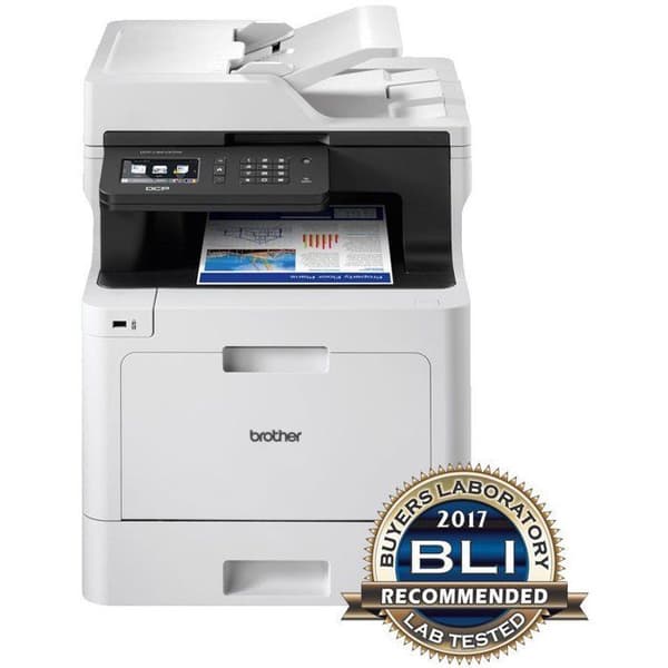 Multifunktionsprinter - BROTHER - DCP-L8410CDW - Laser 3-i-1 - Farve - Wifi-netværk - A4