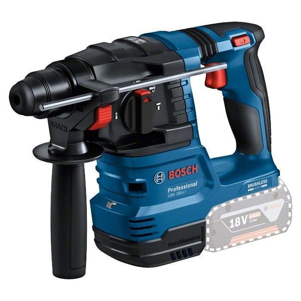 Pak hammerbor og vinkelsliber - Bosch - 0615A50037 Blå