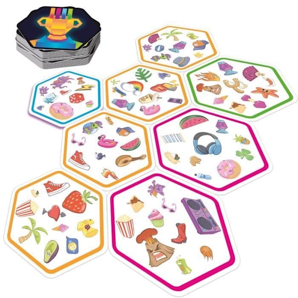 Dobble Connect | Zygomatic - Brädspel - Från 8 år Flerfärgad