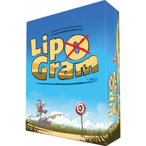 Lipogram brætspil - Asmodee - Gæt dit ord - Gratis applikation til flere spilniveauer Flerfärgad