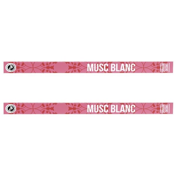 Japansk røgelse White Musk 24 pinde á 50 min