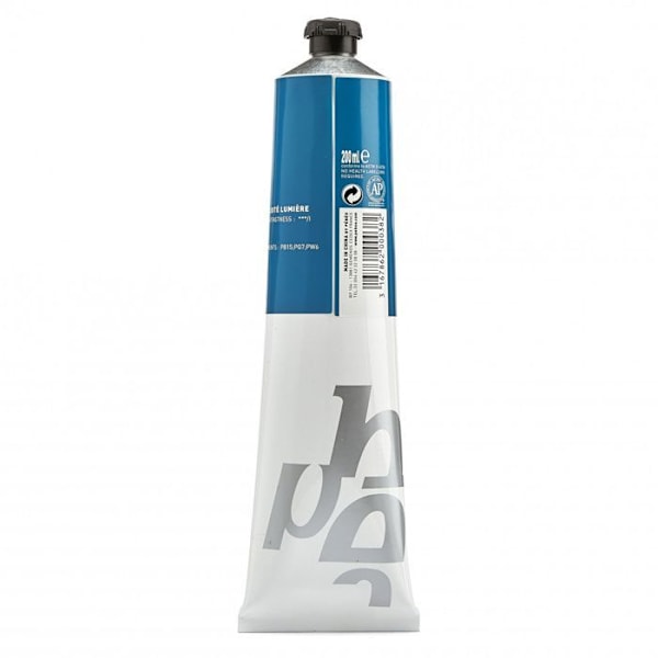 Oliemaling - Pébéo - Studio XL - Bright Turkis - 200 ml - Hurtigttørrende 3-6 dage Ljus turkos