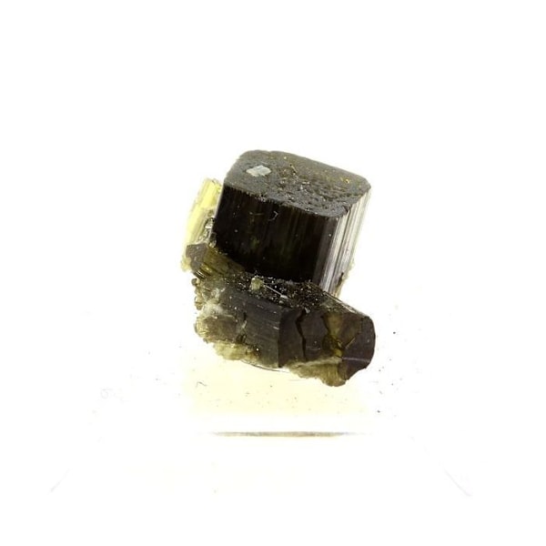 Sten og mineraler. Vesuvianit. 26,5 ct. Bellecombe, Valle d'Aosta, Italien.