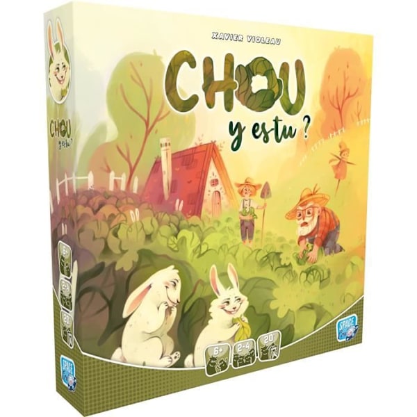 Chou are you there - Asmodee - Enkelt observations- och strategispel - Från 6 år Flerfärgad
