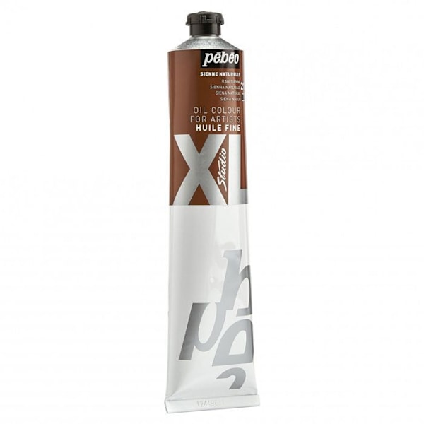 Hieno öljy - Pébéo - Studio XL - Natural Sienna - 200 ml - Maalaus kankaalle, pahville, puulle Naturliga Sienna