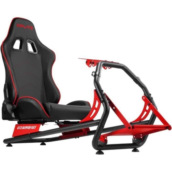 Simulaattorikokpit racing - OPLITE - GT3 Superfast Svart