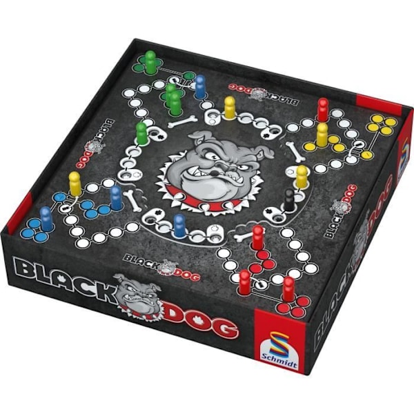 Black DOG® - Brætspil - SCHMIDT SPIELE - Mød den mystiske Black DOG® i dette fængslende strategispil! Flerfärgad