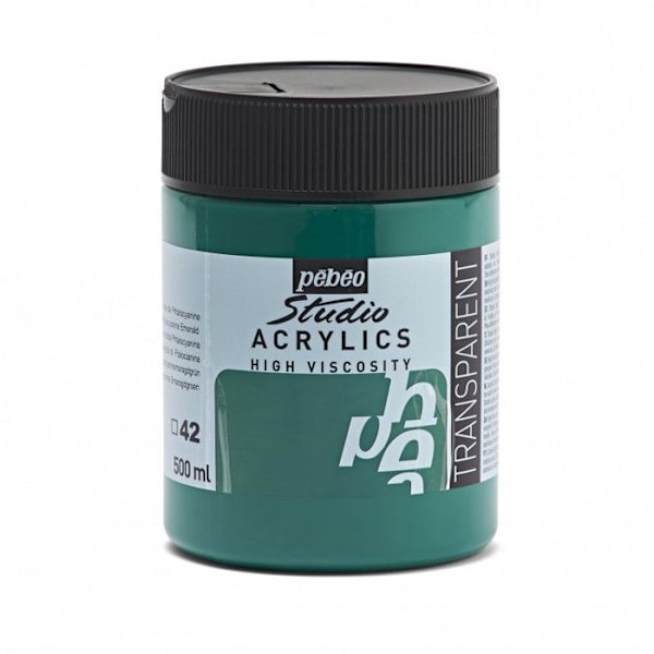 Pébéo Akrylmaling 500 ml Phtalocyanin Smaragd