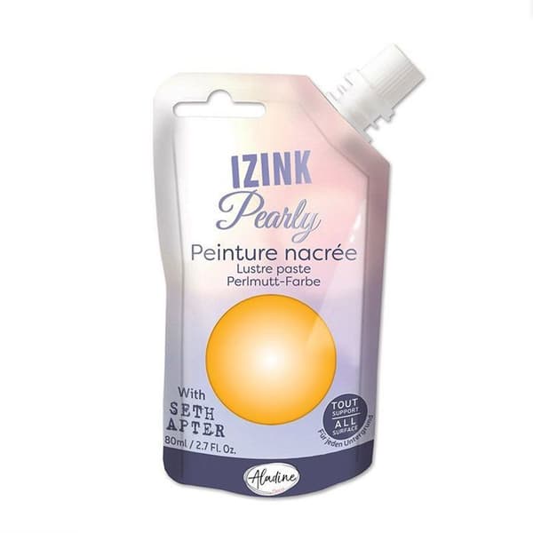 Måleri - Izink - Pearly - Koppar - 80ml - Multi-underlag krämig Koppar