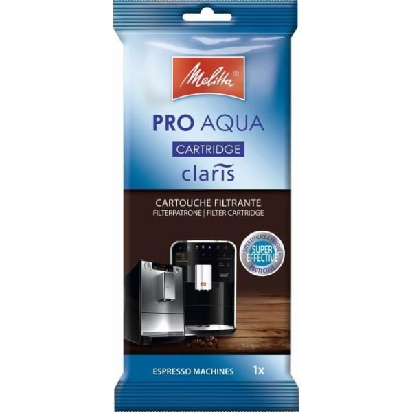 Melitta Pro Aqua Claris -suodatinpatruuna automaattisiin espressokoneisiin