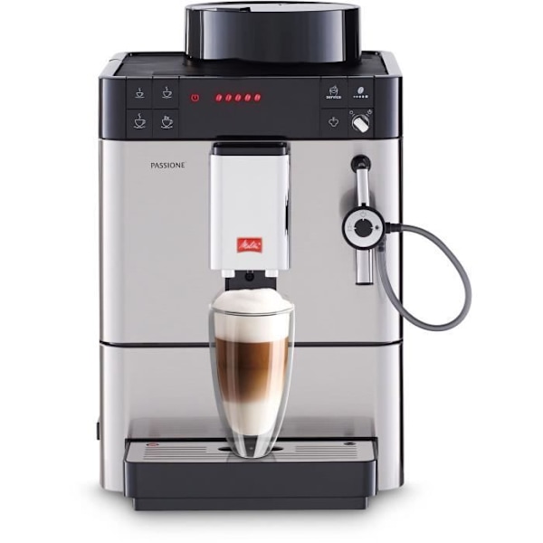 MELITTA Passione Bean -kahvinkeitin - hopea