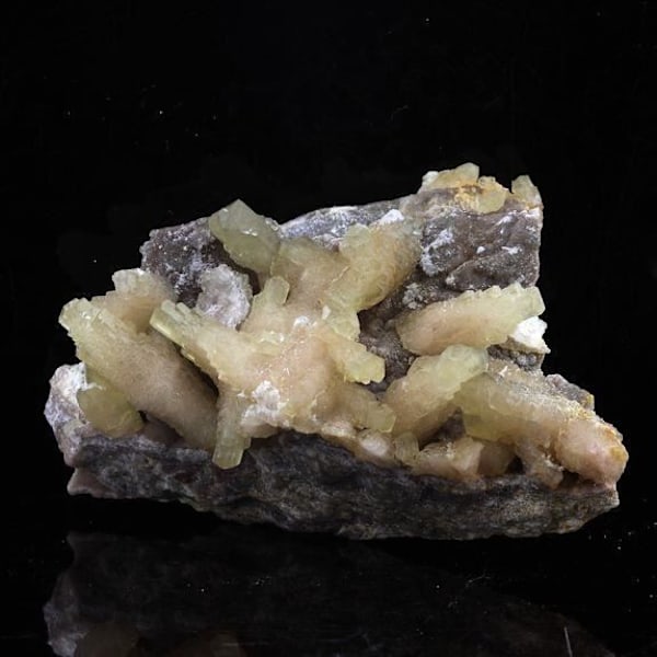 Sten og mineraler - ABIJOUX - Calcit - 289,0 ct - Luzy, Nièvre, Frankrig