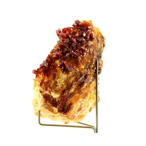 Sten og mineraler. Vanadinit. 1810,0 ct. Mibladen Mining District, Midelt, Marokko.