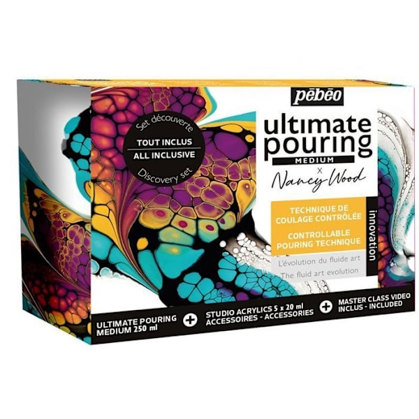 Mould medium - Ultimate - Discovery set - 250 mL - Satin finish - Complete kit Flerfärgad
