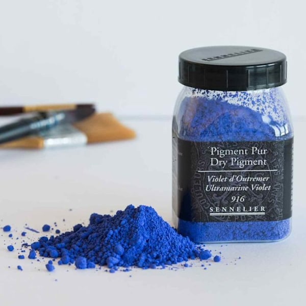 Pigmentti maalin luomiseen - 100 g ruukku - Ultramarine Violet Lila