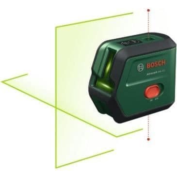 Bosch Laser Linjat AdvancedLevel 2 - Vihreä Grön