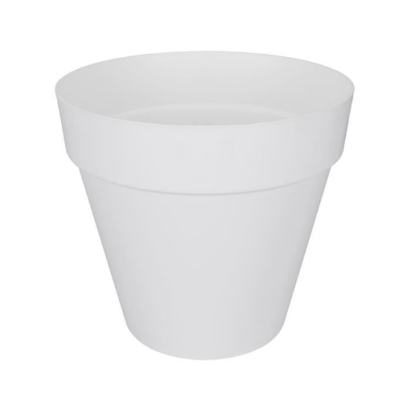 Elho Plast Urtepotte Rund Loft Urban Hvid Ø 50 x H.44 cm 48 l