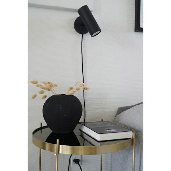 House Nordic LED-seinävalaisin Lia Black 442794 Svart