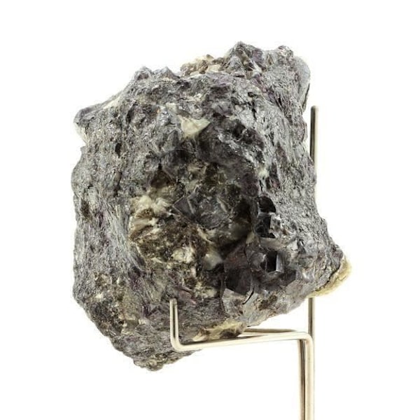 Sten og mineraler. Skutterudite. 1919,0 ct. Bouismas Mine, Agdz Cercle, Marokko.