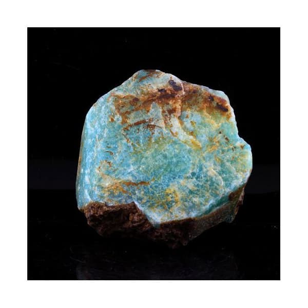 Sten og mineraler. Amazonit. 263,5 øre. Konso, Etiopien.