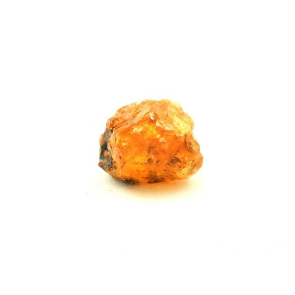 Sten og mineraler. Spessartite granat. 4,19 ct. Sangulungulu Hill, Loliondo, Tanzania. Röd