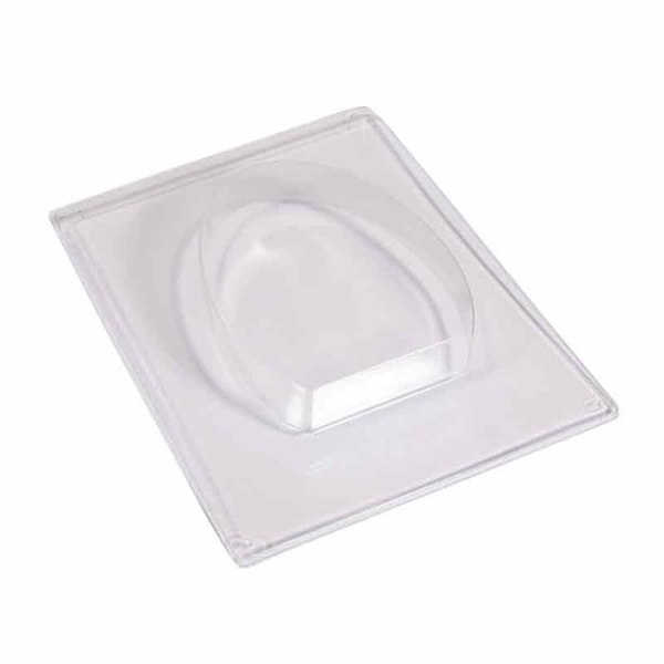 Æggeform 14 x 11 cm Transparent
