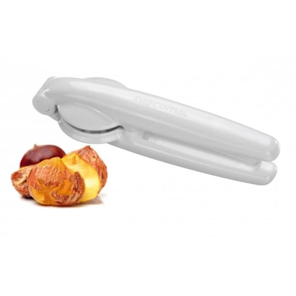 Kastanjegrill - AC-DÉCO - L 17 x B 5 x H 4 cm - Rustfrit stål - Holdbart plastik - Hvid hvid