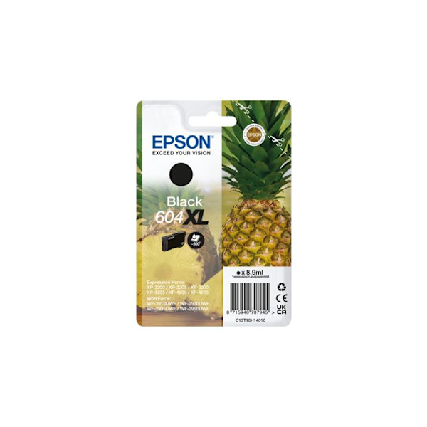 EPSON Ananas 604XL Sort