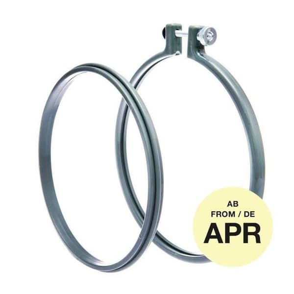 Broderingsring - Petrol - ø 12,7 cm Blå