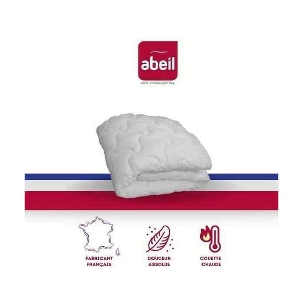 ABEIL Couette varm Blødhed Absolut 240x260 cm hvid Vit
