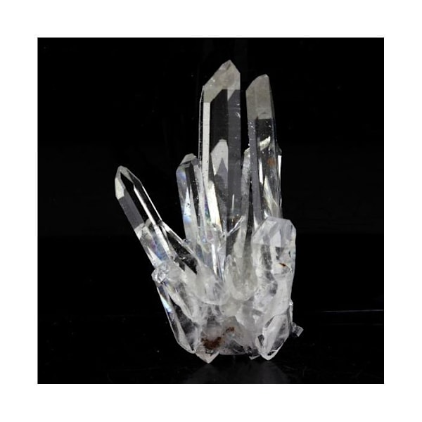 Kivet ja mineraalit. Kaksipääteinen kvartsi. 47,0 ct. La Gardette -kaivos, Bourg d'Oisans, Isère, Ranska.