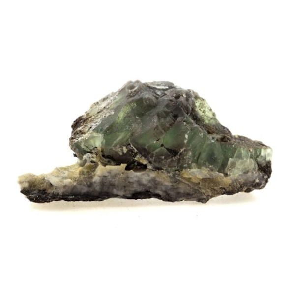 Grön fluorit 206,0 karat Grön