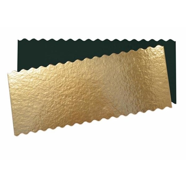 Kakku- ja tukkitelineet 30 x 10 cm gyllene