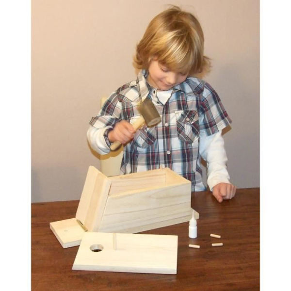 KERBL Birdhouse - DIY-sarja linnuille - 36x12x14cm