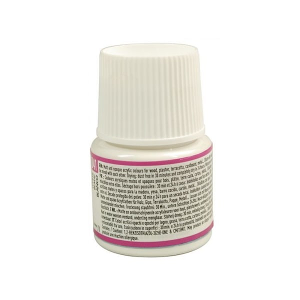 Akrylmaling - Pébéo - P.BO Déco - Mat hvid - 45ml - Mat finish Vit