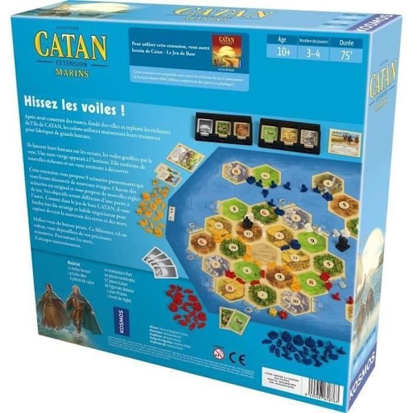 Catan Sailors - Asmodee - Brädspel Flerfärgad